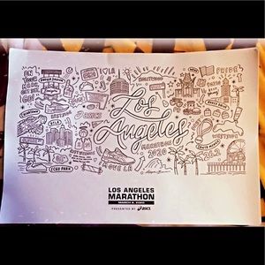 2020 LA marathon poster